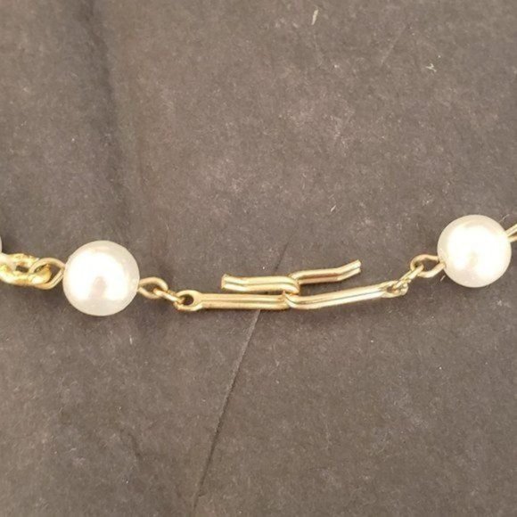 Genuine NWT Vintage 1940's Mid-Century EISENBERG PEARLS 4-Strand Pearl Belt - Picture 6 of 11